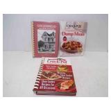 (3) Hardback Cookbooks