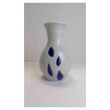 Vintage Salt-Glazed Stoneware Flower Vase/Vessel