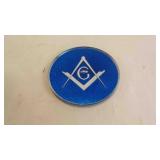 Freemason Car Emblem/Medallion Keepsake Item