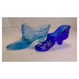 Vintage Fenton Art Glass Hand-Painted Figurines