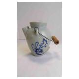 Vintage Salt-Glazed Stoneware Batter Jug/Pitcher