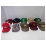 (10) Snap Back Trucker Hats w/Advertising