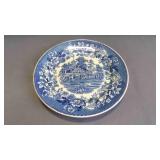 Vintage Beautiful Classic Blue Transferware Plate