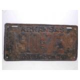 1954 Arkansas Truck License Plate - A90-739