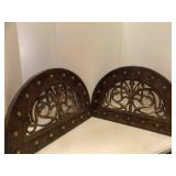 (2) Matching Decorative Canopy Wall Dï¿½cor Pieces