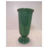 Vintage Haeger Mid Century Green Trumpet Vase