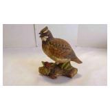 Vintage Homco Porcelain California Quail Figurine