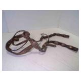 Vintage Western Leather Horse Bridle Headstall