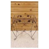 Vintage Wrought Iron Plant Stand