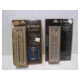 (2) NEW & Factory Sealed Parker Classic Ball Pen &