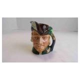 Vintage Royal Doulton "Robin Hood" Toby Mini Jug