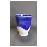 Vintage Ceramic Pottery Tumbler/Footed Cup