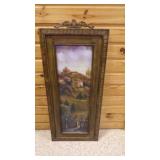 Metal Framed "Volterra" Painting by Joe Sambataro