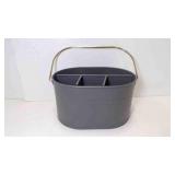 Amish Country Gray Metal Organizing Caddy
