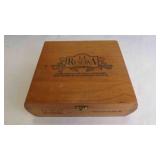 Natural Cedar Wooden La Reserva Tinder Cigar Box