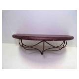 Rustic Wall Mount Shelf Bracket Decorative Metal