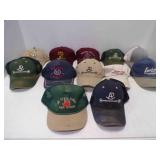 (12) Snap Back Trucker Hats w/Advertising