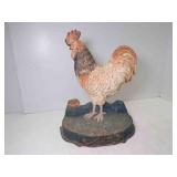 Vintage Cast Iron Rooster Door Stop Rust & Patina