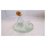 Beautiful Vintage Pressed-Glass Vanity Table Items