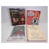 (4) Vintage Cookbooks