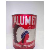 Vintage Large 10 lbs Calumet Baking Powder Tin