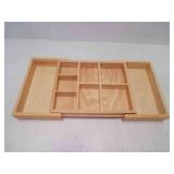 Wooden Expandable Multi Compartment Drawer