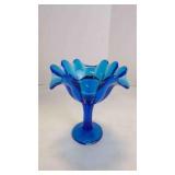Vintage Fenton Glass Valencia Pattern Candy Dish