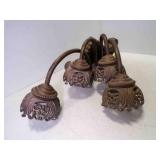 Ornate Multi Arm Wall Sconce Light Fixture
