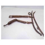 Antique Metal Horse Harness Part - Horse Hames
