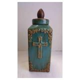 Rustic Southwestern-Style Ceramic Kitchen Canister