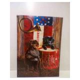 1998 Sons of the South Metal Sign - 12.5" X 17"
