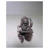 1980 Hudson Pewter Figurine "Lorenzo Lion" Playing