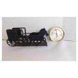 (2) Vintage Amish/Buggy Napkin Holder & Analog