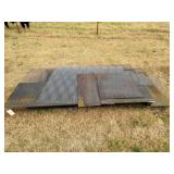 8'x4' Diamond Plate Sheet Metal - Assort of Metal