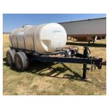 1200 Gallon Nurse Tank Trailer W/Pump