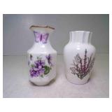 Vintage Aynsley Wild Violets Fine Bone China Bud