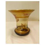 Vintage Hutschenreuther Art Glass Vase
