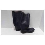 Pair of Black Rubber Waterproof/Steel Shank Boots