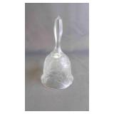 Vintage Etched 'Inverted Strawberry' Tabletop Bell