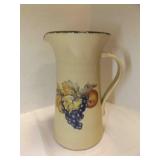 Home & Garen Party Fruit Ceramic Pitcher