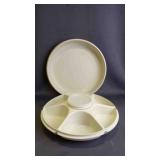 Vintage Tupperware Veggie Or Snack Platter