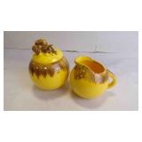 Vintage Ceramic 'Autumn Leaf ' Kitchenware Items