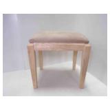 Vanity Bench Seat - Unfinished Wood - 18' Tall