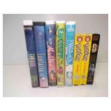 8 VHS Movies - Pokï¿½mon - Disney - Star Wars