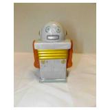 Hand Painted Ceramic Robot Coin Bank