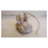 1980's Precious Moments Porcelain Ornament Figure