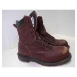 Men's Red Wing Steel Toe Work Boots Size 12