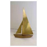 Vintage Brass Sailboat/Nautical Dï¿½cor Figurine