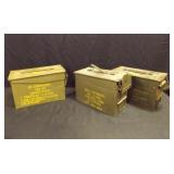 Metal Ammo Boxes (3)