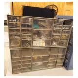 Drawer Organizers (3) w/ Contents